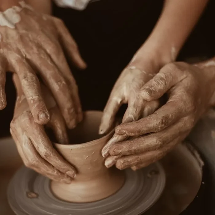 Couples Ceramics Class in Caltagirone